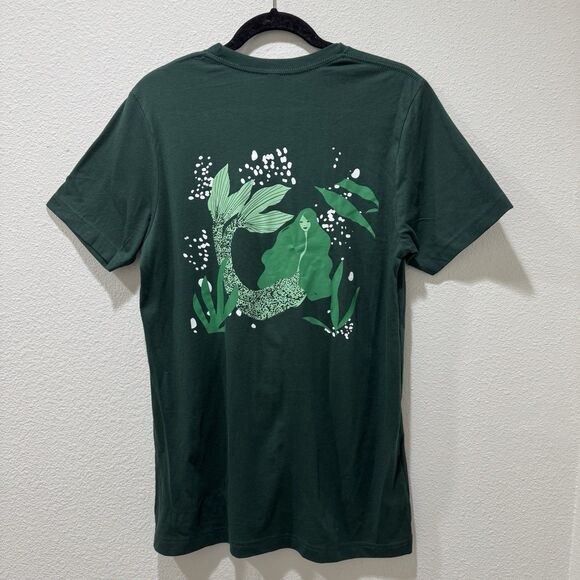 Starbucks Odyssey Beta Program Shirt Men XL Green Defunct  Mermaid Siren 2023 - Picture 4 of 4